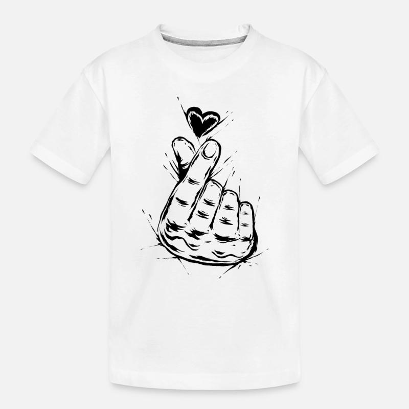 K-Pop - T-shirt bio Premium Enfant - blanc