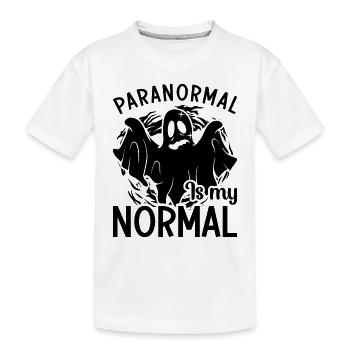 Geisterjäger Paranormal Geisterjagd Geschenkidee - Kinder Premium Bio T-Shirt - Weiß - Vorne