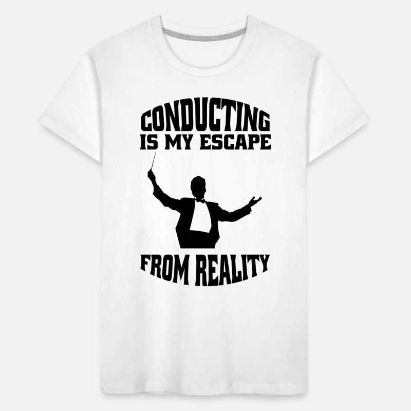 Dirigenten Dirigent Musik Geschenk Dirigieren Kinder Premium Bio T-Shirt