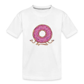 Donut Sweets Donuts Food Baker Cadeau - T-shirt bio Premium Enfant - blanc - Devant