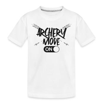 Arc Archer Archer Vintage Archer - T-shirt bio Premium Enfant - blanc - Devant