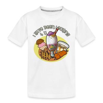 Philippinen Filipino Essen Gerichte I Geschenk - Kinder Premium Bio T-Shirt - Weiß - Vorne