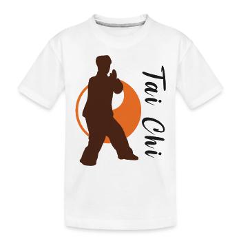 Taichi - T-shirt bio Premium Enfant - blanc - Devant
