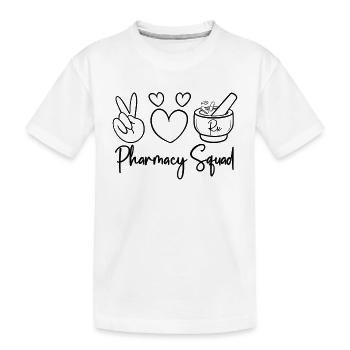 Technicien en pharmacie Cadeau de technicien en pharmacie - T-shirt bio Premium Enfant - blanc - Devant