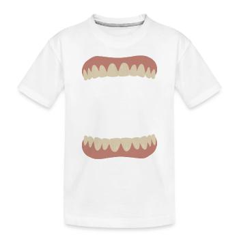 Kinda Busy Being A Dentist - Kinder Premium Bio T-Shirt - Weiß - Vorne