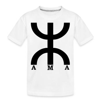 Kabyle AMA - T-shirt bio Premium Enfant - blanc - Devant