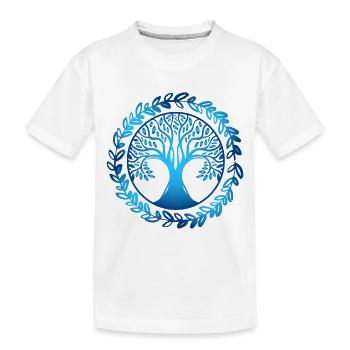 Arbre - T-shirt bio Premium Enfant - blanc - Devant