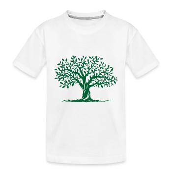 Arbre - T-shirt bio Premium Enfant - blanc - Devant