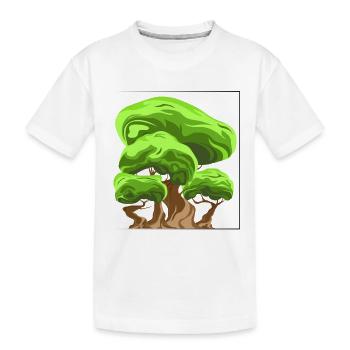 Arbre - T-shirt bio Premium Enfant - blanc - Devant