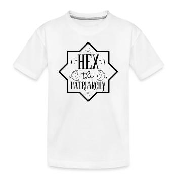Hex Le Patriarcat - T-shirt bio Premium Enfant - blanc - Devant