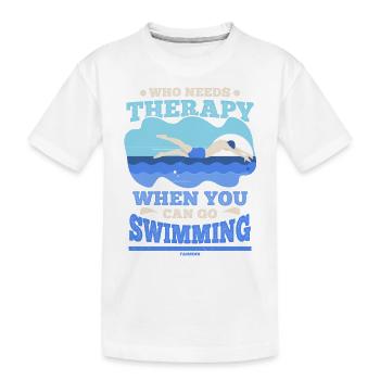 Nager - T-shirt bio Premium Enfant - blanc - Devant