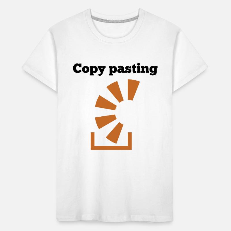 Copy Pasting Programming Coder Software Developer Kinder Premium Bio T-Shirt