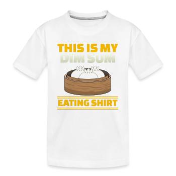 Cuisine chinoise asiatique Dim Sum I Cadeau - T-shirt bio Premium Enfant - blanc - Devant