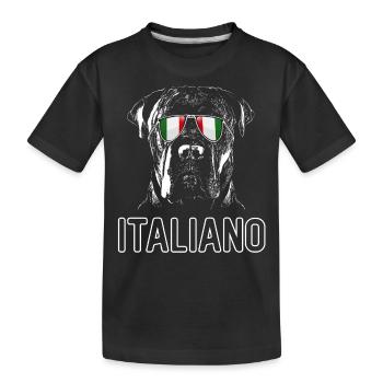 Cane Corso Italiano - Kids' Premium Organic T-Shirt - black - Front