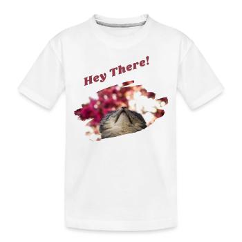 Hey there Cat Cat Saying British Shorthair Fun - T-shirt bio Premium Enfant - blanc - Devant