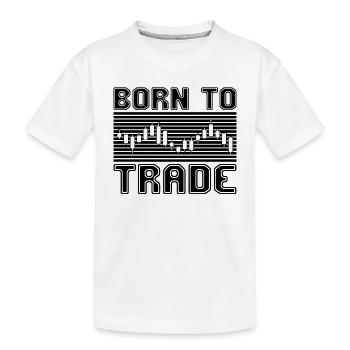 Commerce - T-shirt bio Premium Enfant - blanc - Devant