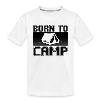 Camp - T-shirt bio Premium Enfant - blanc - Devant