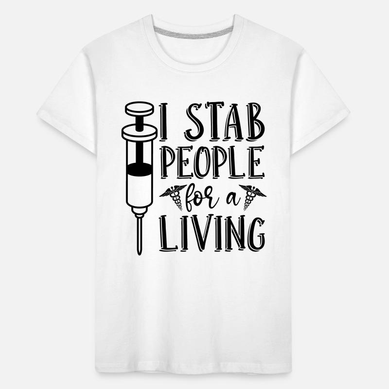 Néphrologie Dialyse Dialyse Technicien Idée Cadeau T-shirt bio Premium Enfant