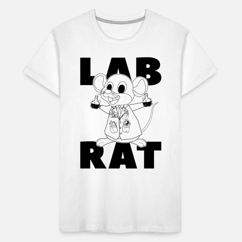 Laboratory Technician Lab Rat Science Gift Idea Kids' Premium Organic T-Shirt