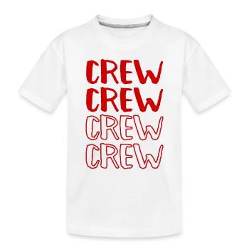 Équipage - T-shirt bio Premium Enfant - blanc - Devant