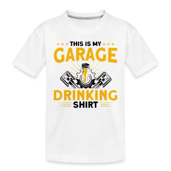 Mécanicien automobile Cadeau mécanicien automobile - T-shirt bio Premium Enfant - blanc - Devant