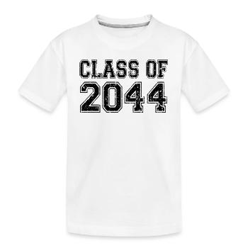 Klasse von 2044 - Kinder Premium Bio T-Shirt - Weiß - Vorne