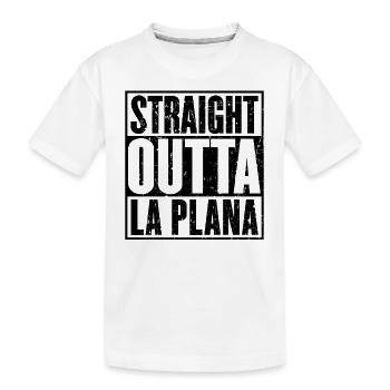 Sortie droite La Plana - T-shirt bio Premium Enfant - blanc - Devant