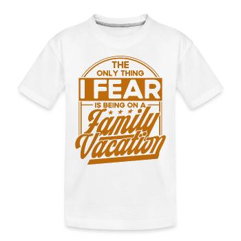 Road Trip Holiday Family Holiday Family Gift - Kids' Premium Organic T-Shirt - white - Front