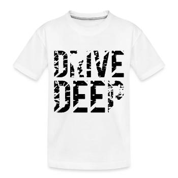 Voiture tuning abaissée - T-shirt bio Premium Enfant - blanc - Devant