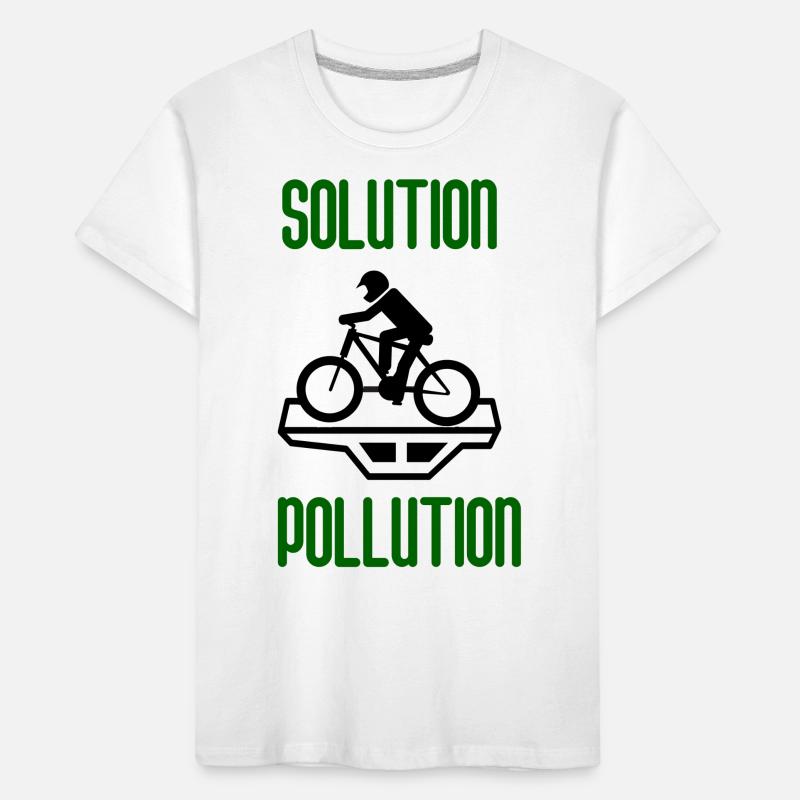 Solution Pollution Idée Cadeau Pour Les Ecolos T-shirt bio Premium Enfant