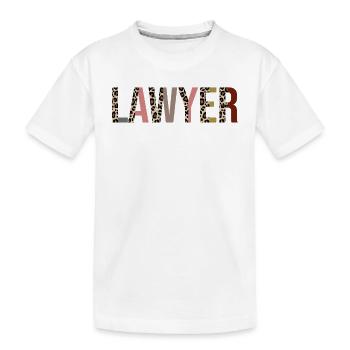 Rechtsanwalt - Kinder Premium Bio T-Shirt - Weiß - Vorne