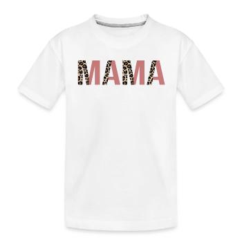 Mamma - Kinder Premium Bio T-Shirt - Weiß - Vorne