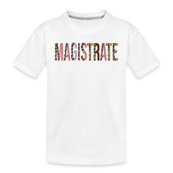 Richter - Kinder Premium Bio T-Shirt - Weiß - Vorne