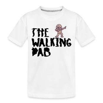 The Walking Dab Idée Cadeau Drôle - T-shirt bio Premium Enfant - blanc - Devant