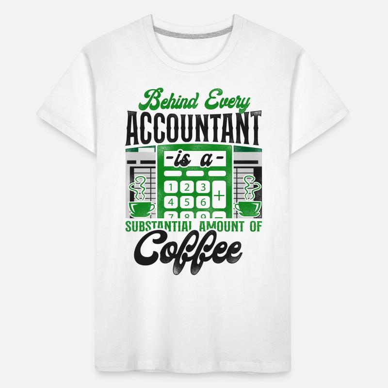 Comptable Comptable Comptable Comptabilité T-shirt bio Premium Enfant