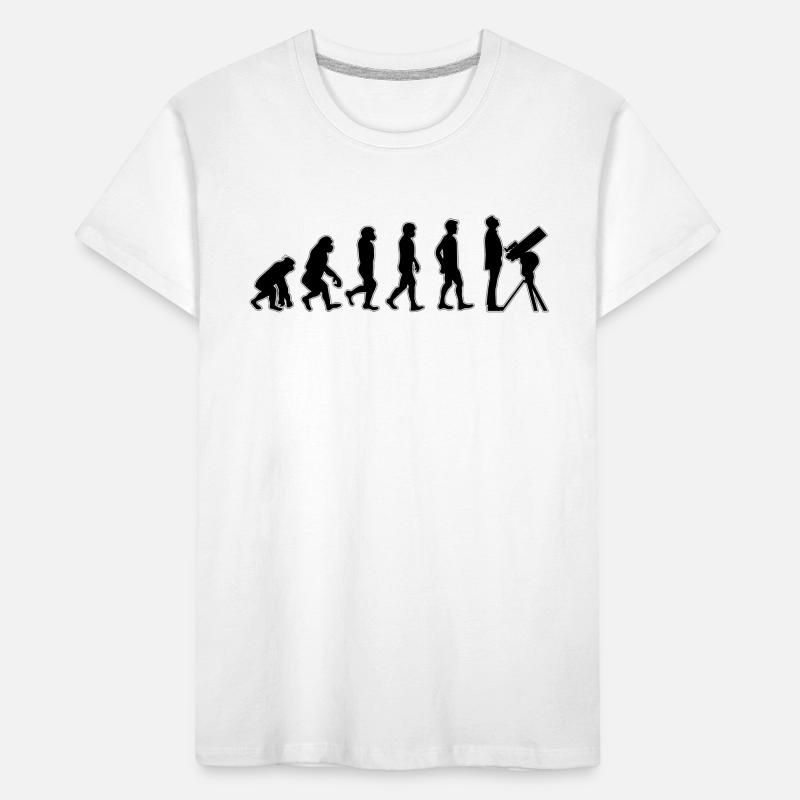 Astronomie Evolution Space Stars Univers Lune T-shirt bio Premium Enfant