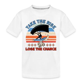 Kiteboarder Kitesurfer Kiten Kiteboard Cadeau - T-shirt bio Premium Enfant - blanc - Devant