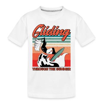 Kiteboarder Kitesurfer Kiten Kiteboard Cadeau - T-shirt bio Premium Enfant - blanc - Devant