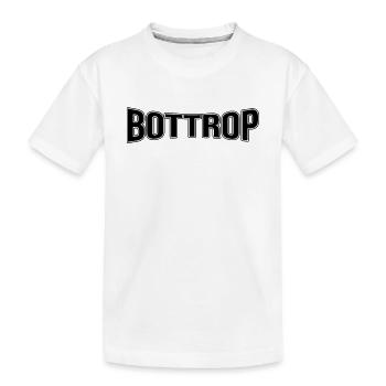 Bottrop - Kinder Premium Bio T-Shirt - Weiß - Vorne