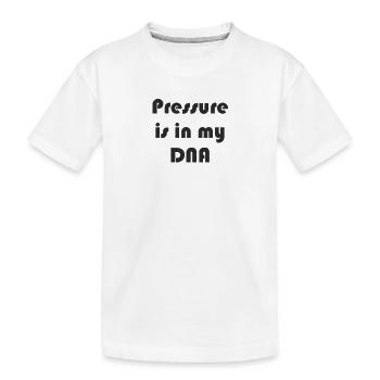 Plongée - La pression est dans mon ADN - T-shirt bio Premium Enfant - blanc - Devant