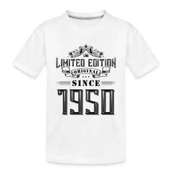Édition limitée 1950 - T-shirt bio Premium Enfant - blanc - Devant