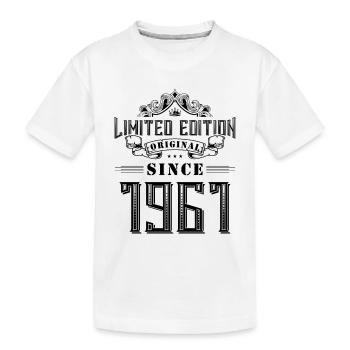 1961 limited edition - Kids' Premium Organic T-Shirt - white - Front