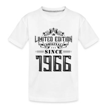 1966 limited edition - Kinder Premium Bio T-Shirt - Weiß - Vorne