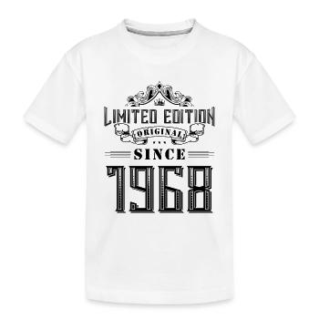 1968 limited edition - Kinder Premium Bio T-Shirt - Weiß - Vorne