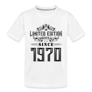 Édition limitée 1970 - T-shirt bio Premium Enfant - blanc - Devant