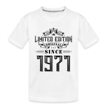 1971 limited edition - Kinder Premium Bio T-Shirt - Weiß - Vorne