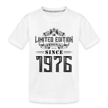 Édition limitée 1976 - T-shirt bio Premium Enfant - blanc - Devant