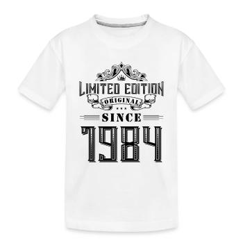 Édition limitée 1984 - T-shirt bio Premium Enfant - blanc - Devant