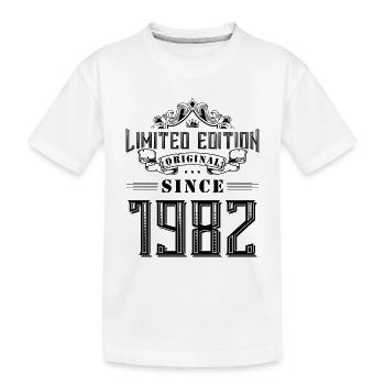 1982 Limited Edition - Kids' Premium Organic T-Shirt - white - Front
