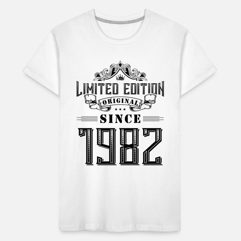1982 Édition limitée T-shirt bio Premium Enfant